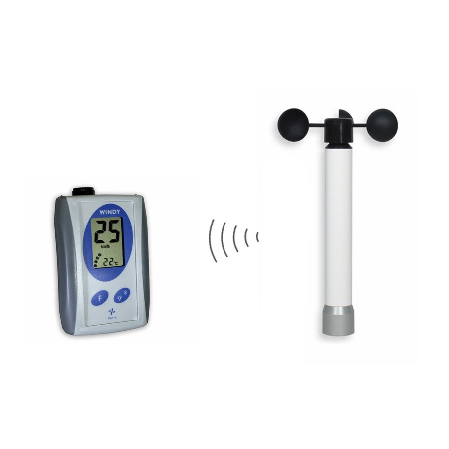 Navis WR3B Wireless Portable Anemometer with WS 010-1 sensor