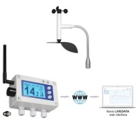Navis W410XW WiFi Wireless Anemometer with Alarm for Industry with WSD 011-1 sensor