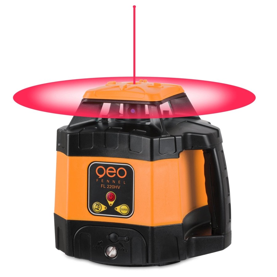 Geo-Fennel FL 220HV Περιστροφικό Laser με Δέκτη FR 45