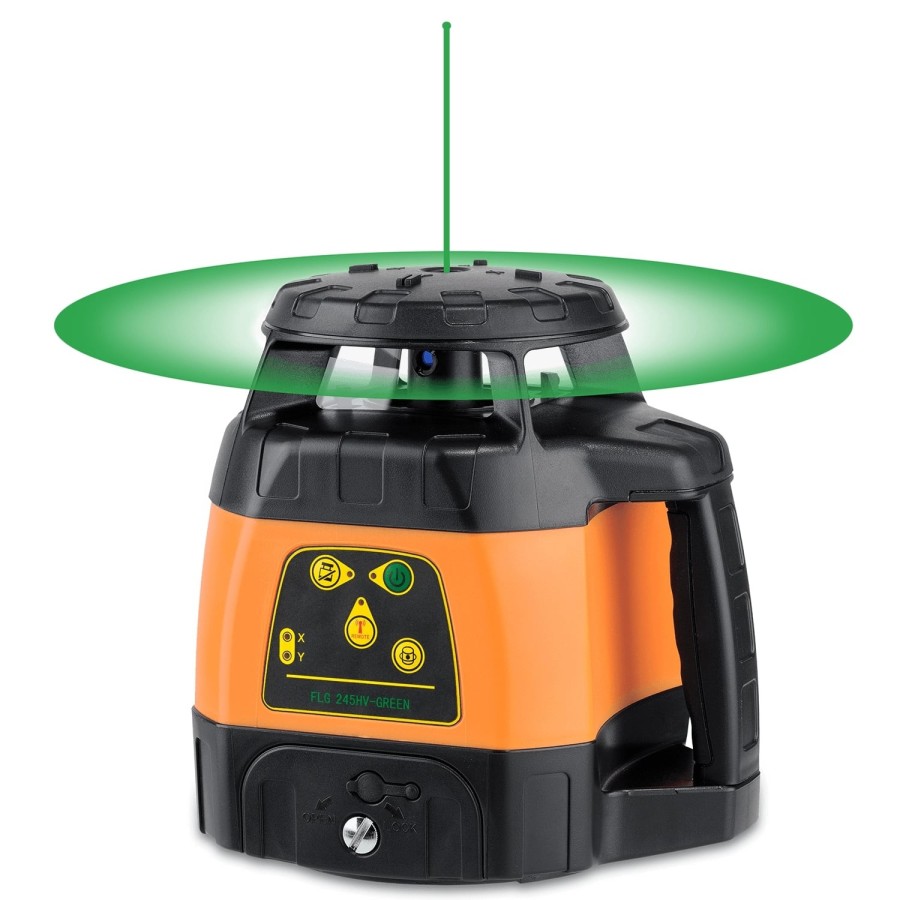 Geo-Fennel FLG 245HV-GREEN Περιστροφικό Laser με Δέκτη FR-DIST 30