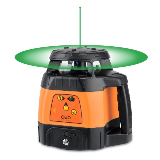 Geo-Fennel FL 245HV-GREEN Rotating Laser with Receiver FR 77-MM