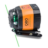Geo-Fennel FL 245HV-GREEN Rotating Laser with Receiver FR 77-MM TRACKING