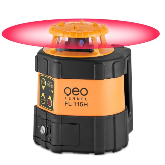 Geo-Fennel FL 115H Rotating Laser with Receiver FR 77-MM