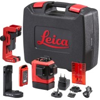Leica Lino L6R Κόκκινο Αλφάδι Laser Πολλαπλών Γραμμών 3x360° Pro Kit
