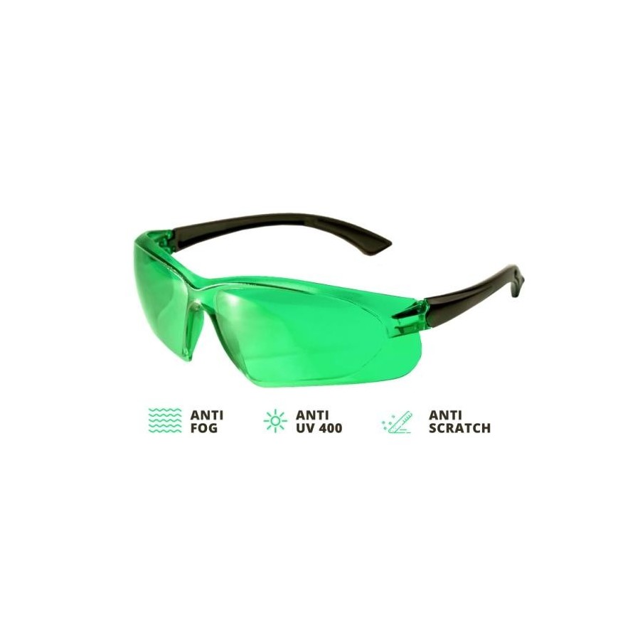 ADA VISOR GREEN Πράσινα Γυαλιά Laser