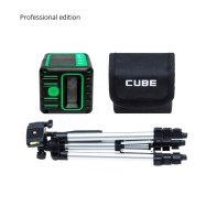 ADA CUBE 3D GREEN Αλφάδι Laser Σταυρού Professional Edition