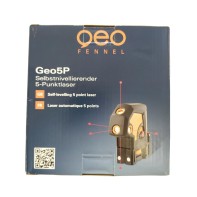 Geo-Fennel Geo5P Αλφάδι Laser 5 Σημείων