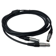 Leica GEV236 Y-Cable connects TM/TS60 to TCPS radio & external battery