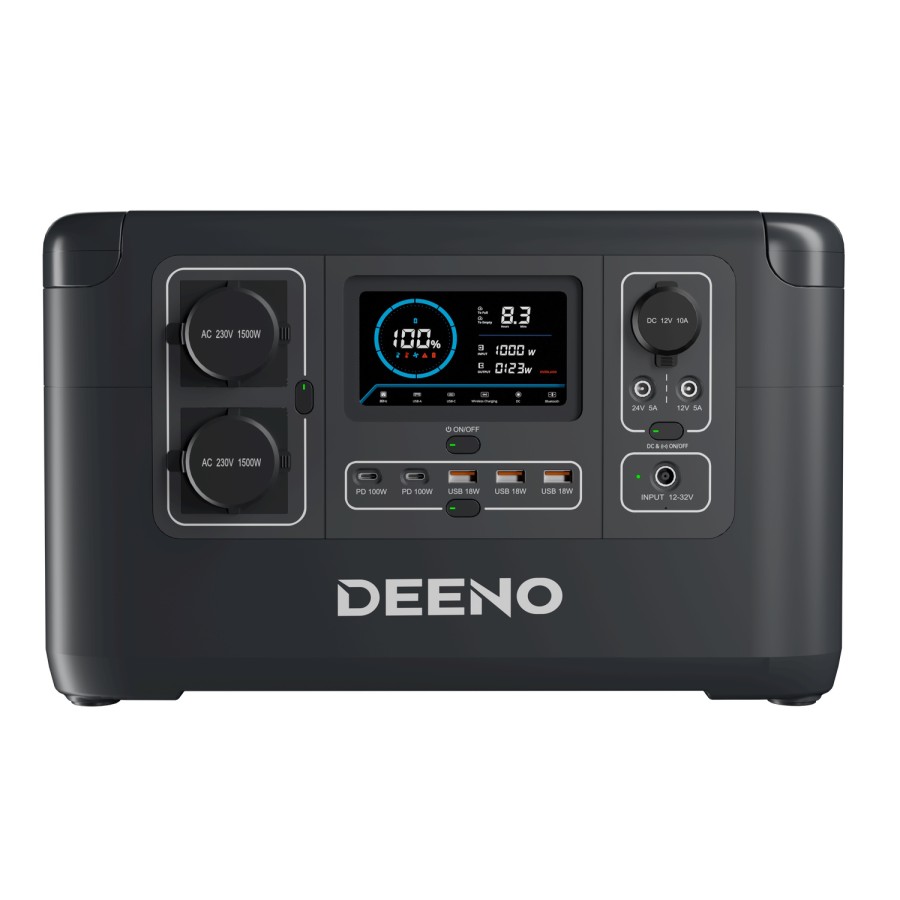 Deeno X1500 Portable Power Station 1036Wh Deeno X1500 Portable Power Station 1036Wh