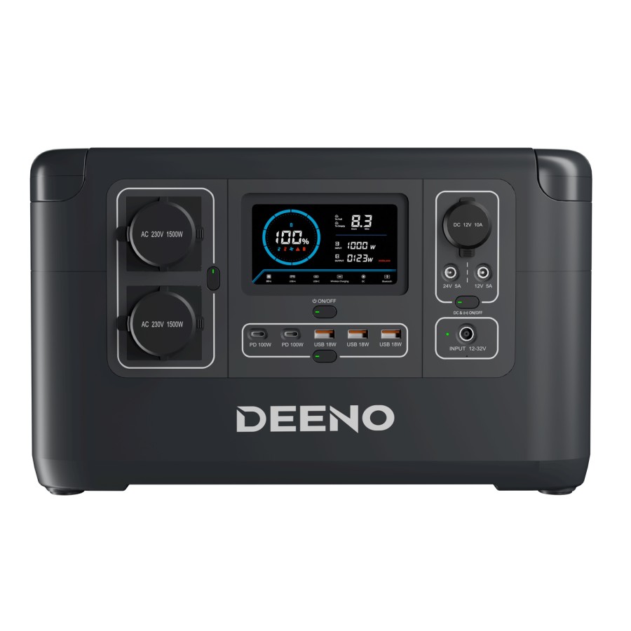 Deeno X1500 Portable Power Station 1036Wh