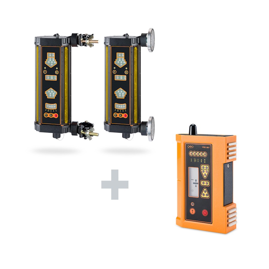 Geo-Fennel FMR 800-M/C SET Machine Control Receiver with FRD 807 Geo-Fennel FMR 800-M/C SET Machine Control Receiver with FRD 807
