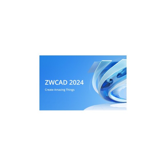 ZwCAD 2024 Standard Λογισμικό Σχεδίασης