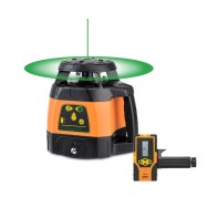 Geo-Fennel FLG 245HV-GREEN Περιστροφικό Laser | Πακέτο με Τρίποδα & Σταδία