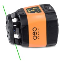 Geo-Fennel FLG 245HV-GREEN Περιστροφικό Laser | Πακέτο με Τρίποδα & Σταδία