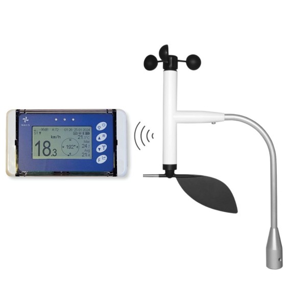 Navis WL13 Long Range Wireless Anemometer & Logger with WSD 010-1 sensor