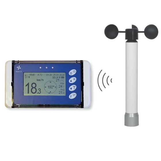 Navis WL13 Long Range Wireless Anemometer & Logger with WS 010-1 sensor
