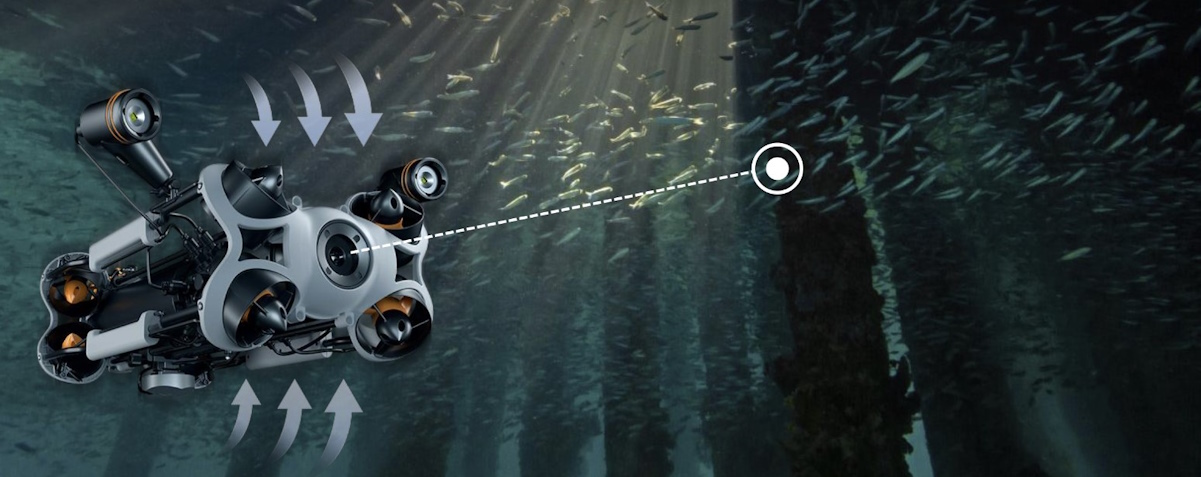 Fixed-Point Hovering, Assist ROV in Static Anti-Flow