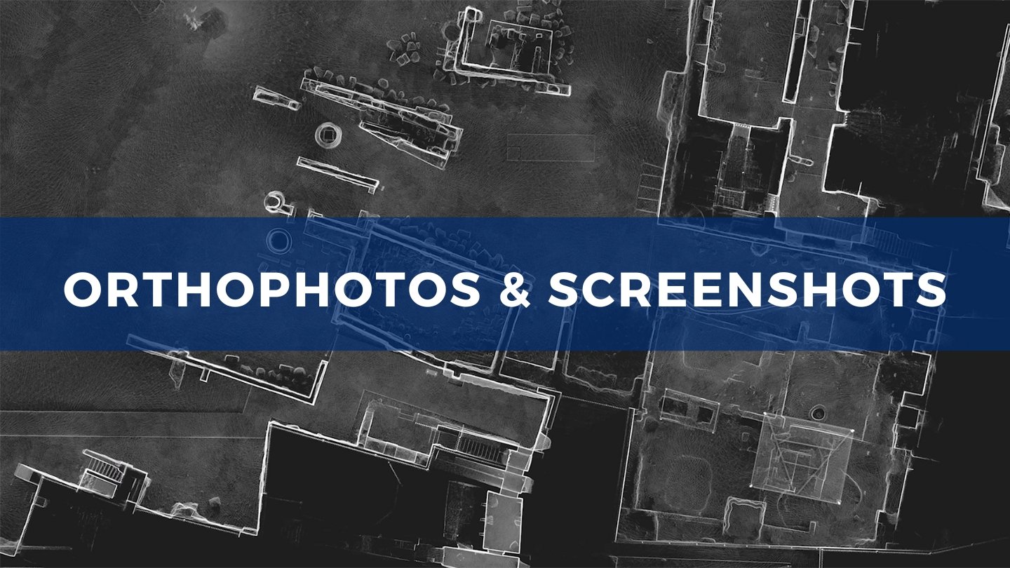 orthophotos & screenshots